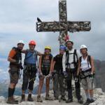 Siamo in cima al sasso piatto